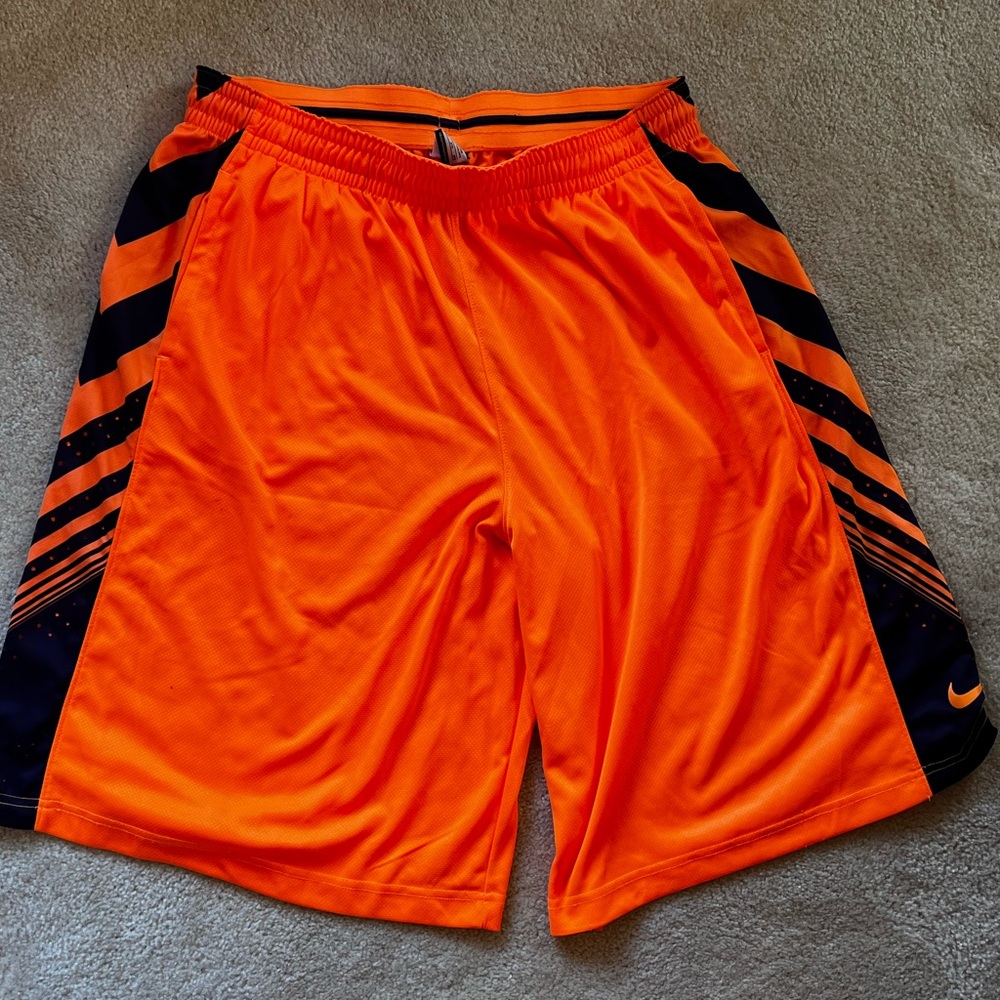 Neon Orange Nike Dri-Fit Shorts 3XL